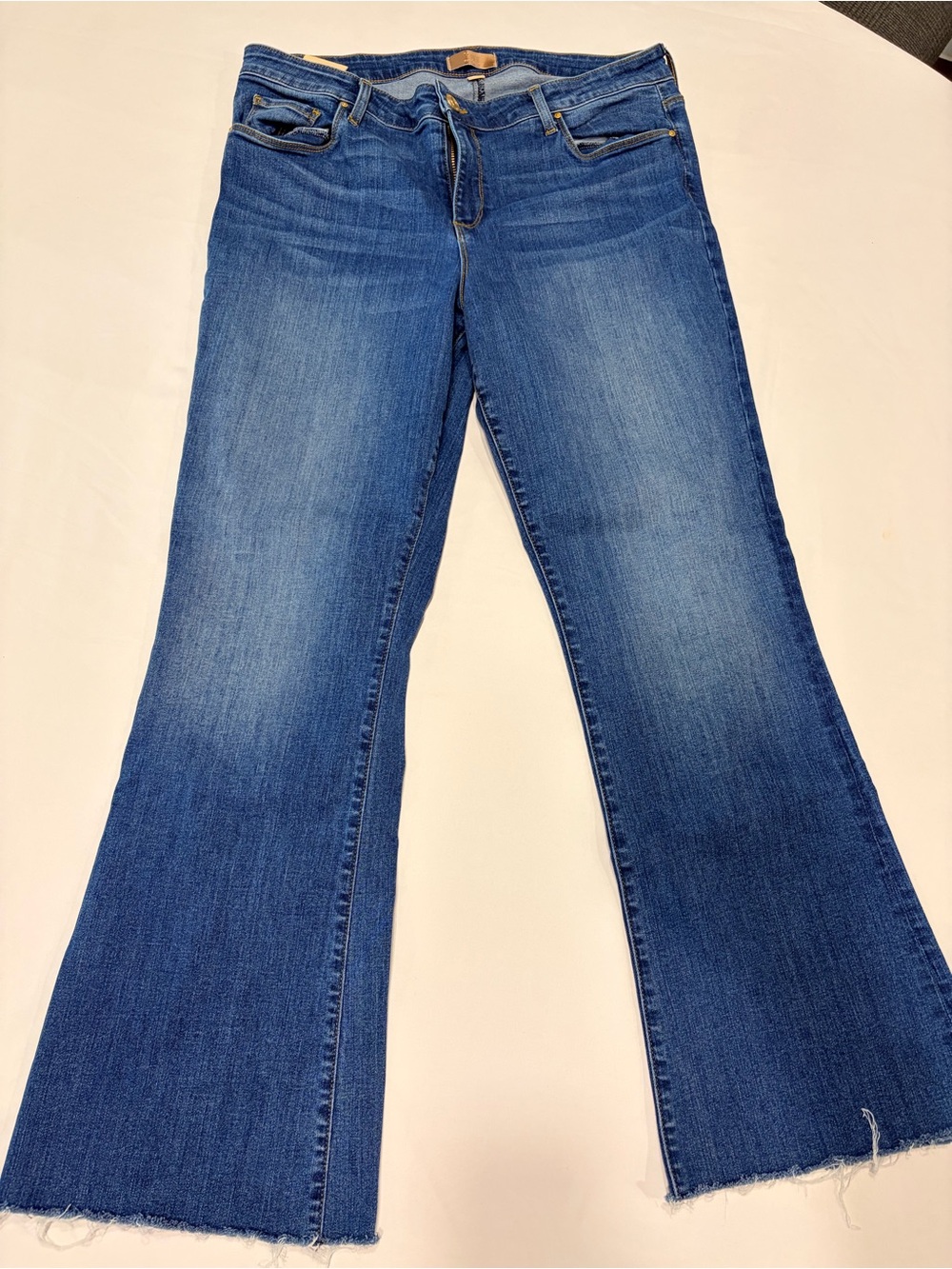 KUT from the Kloth Ana Flare High Rise Jeans — Size 16